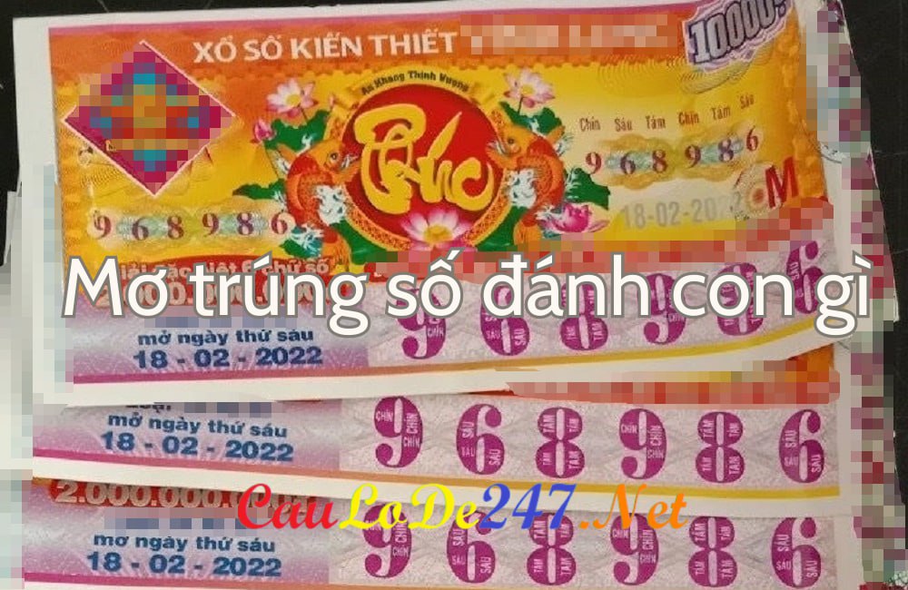 mơ thấy trúng số độc đắc